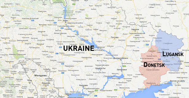 mapa-ukrajina-donjeck-lugansk